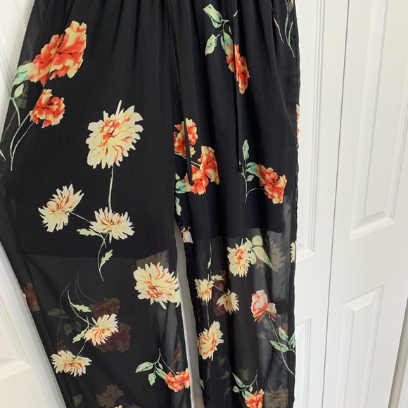 Sienna Sky floral long jumpsuit/Romper - Picture 3 of 5